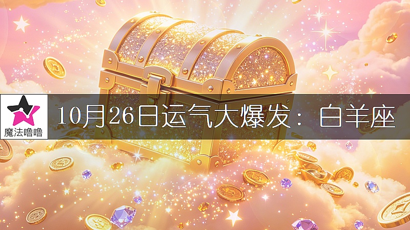 《白羊座10月26日轉大運》封面
