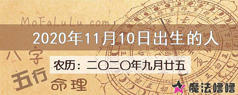 2020年11月10日出生的八字怎么样？