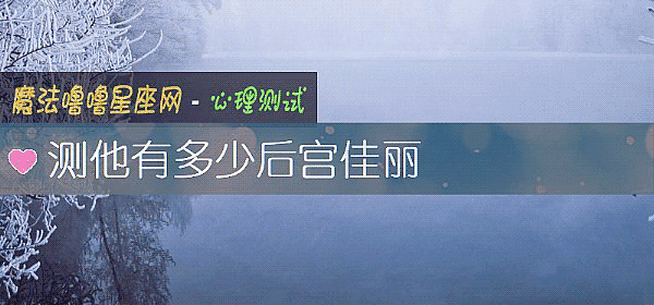 測他有多少後宮佳麗