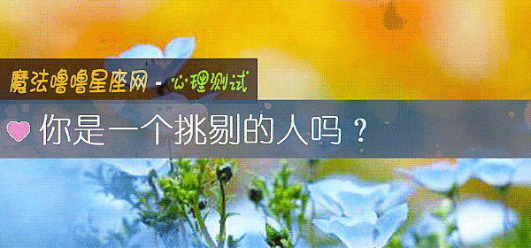 你是一個挑剔的人嗎？