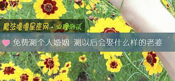 免費測個人婚姻 測以後會娶什麼樣的老婆