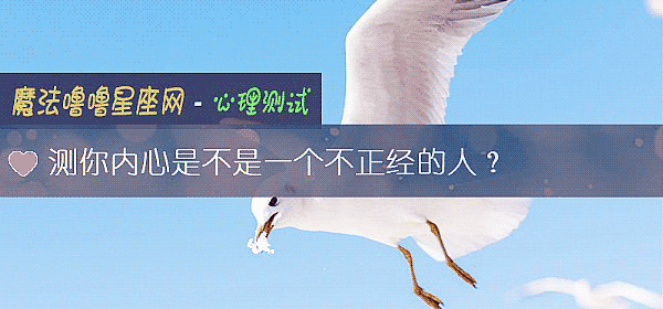 測你內心是不是一個不正經的人？