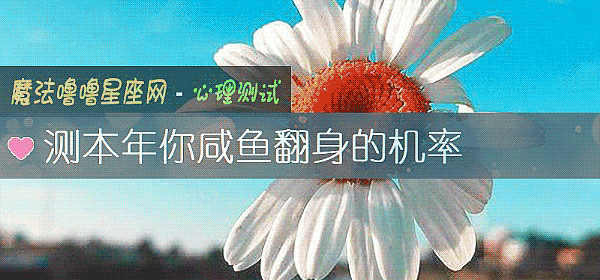 測本年你鹹魚翻身的機率