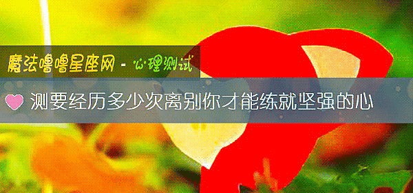 測要經曆多少次離別你才能練就堅強的心