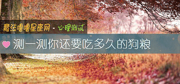 測一測你還要吃多久的狗糧