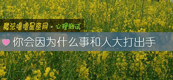你會因爲什麼事和人大打出手