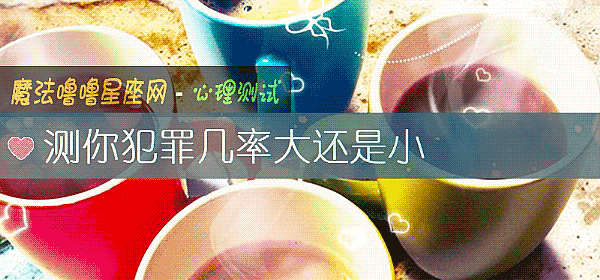 測你犯罪幾率大還是小