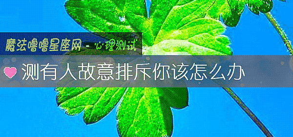 測有人故意排斥你該怎麼辦