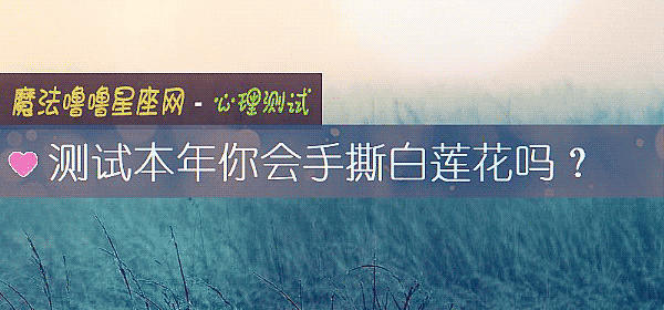 測試本年你會手撕白蓮花嗎？