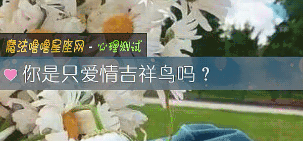你是只愛情吉祥鳥嗎？