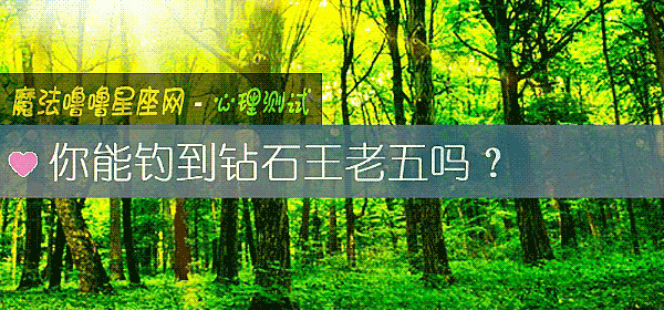 你能釣到鑽石王老五嗎？